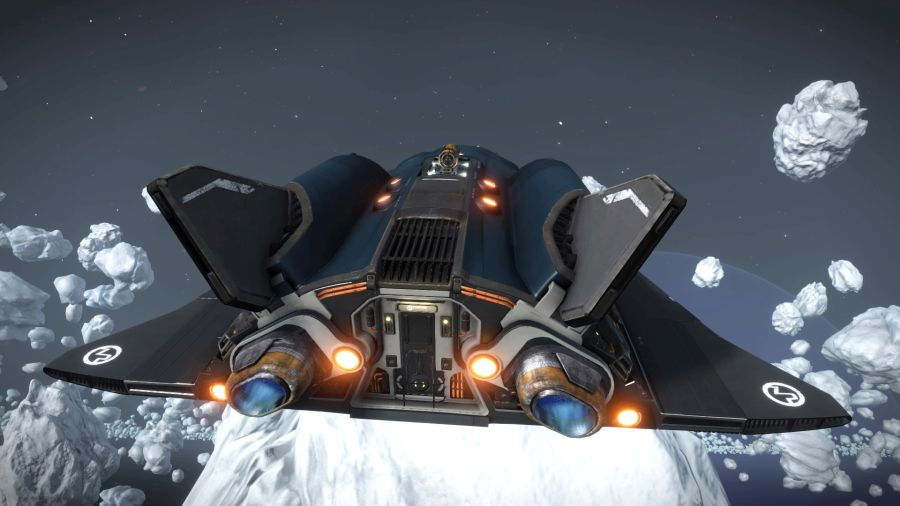 Elite Dangerous mining screenshot