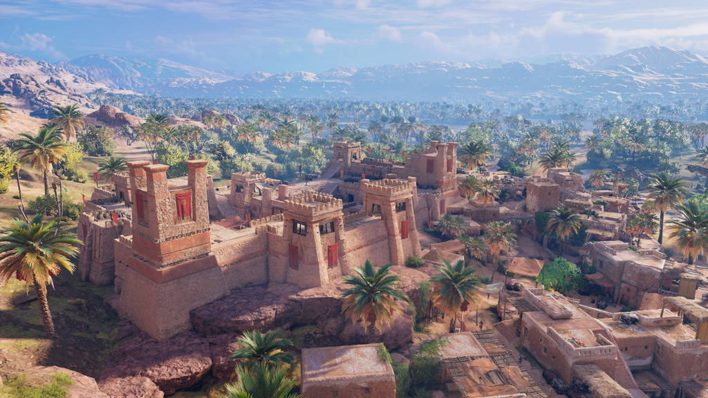 Curse of the Pharaohs review, screenshot of a region