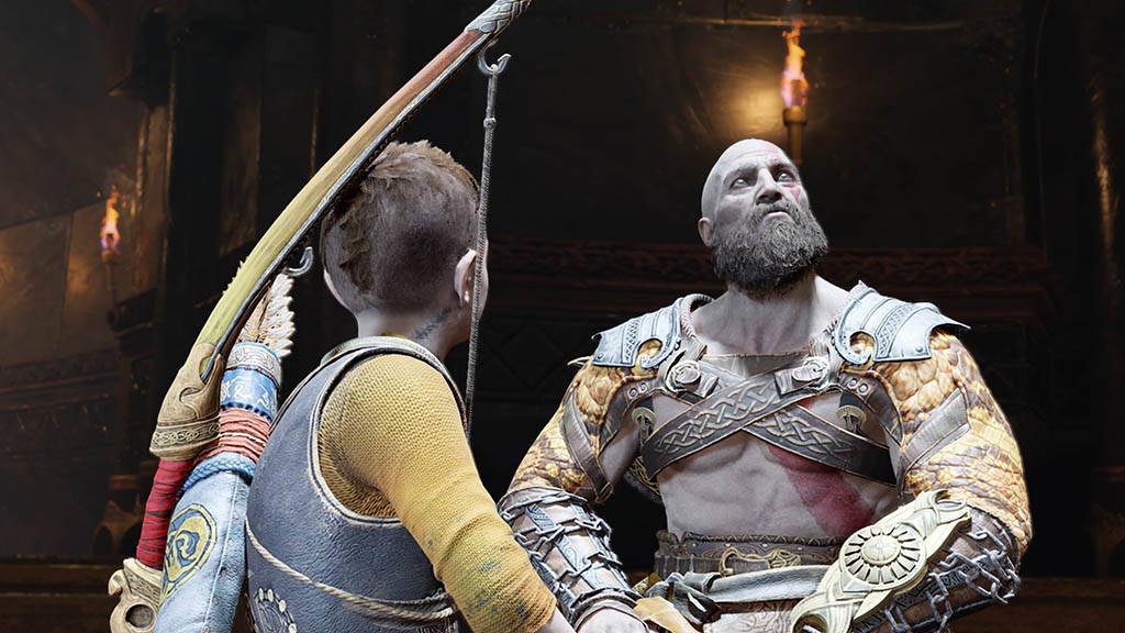 God of War Kratos and Atreus