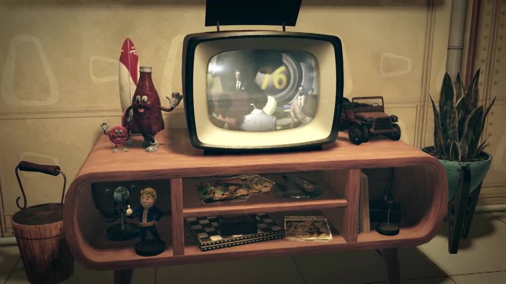 Fallout 76 TV Broadcast from teaser trailer