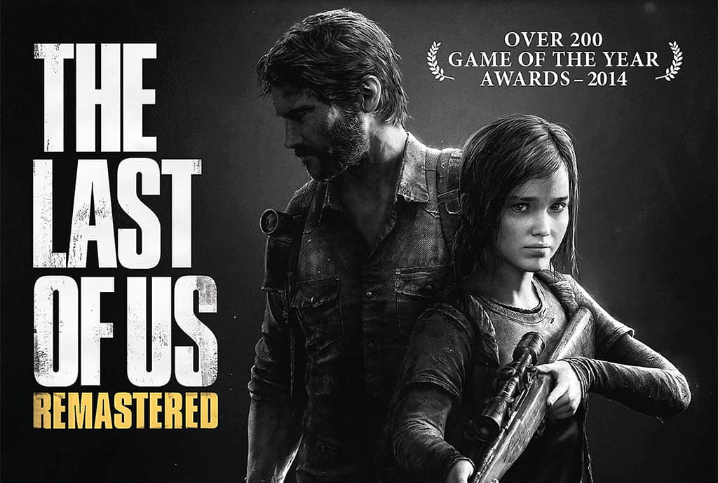 The Last of Us remastered cover art