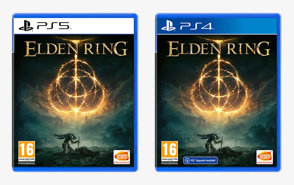 Elden Ring PS4 PS5 packshots