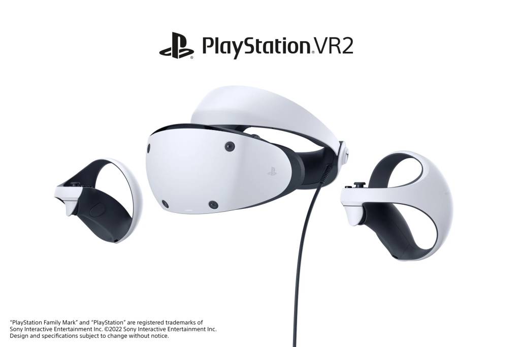 PlayStation VR 2 headset design