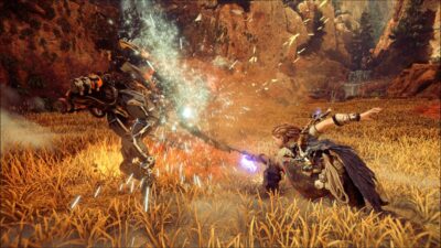 Horizon Forbidden West PS5 review screenshot - combat