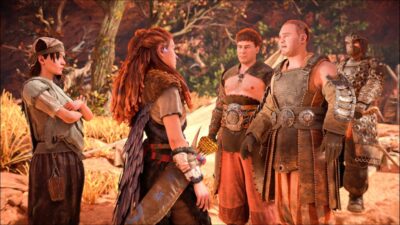 Horizon Forbidden West PS5 review screenshot - story & characters