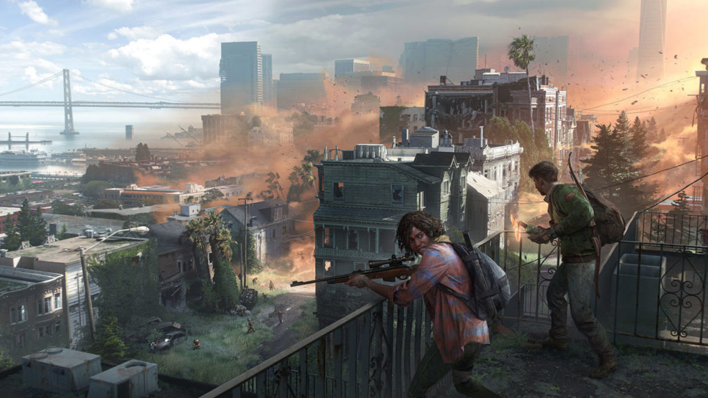 The Last of Us online experience concept art