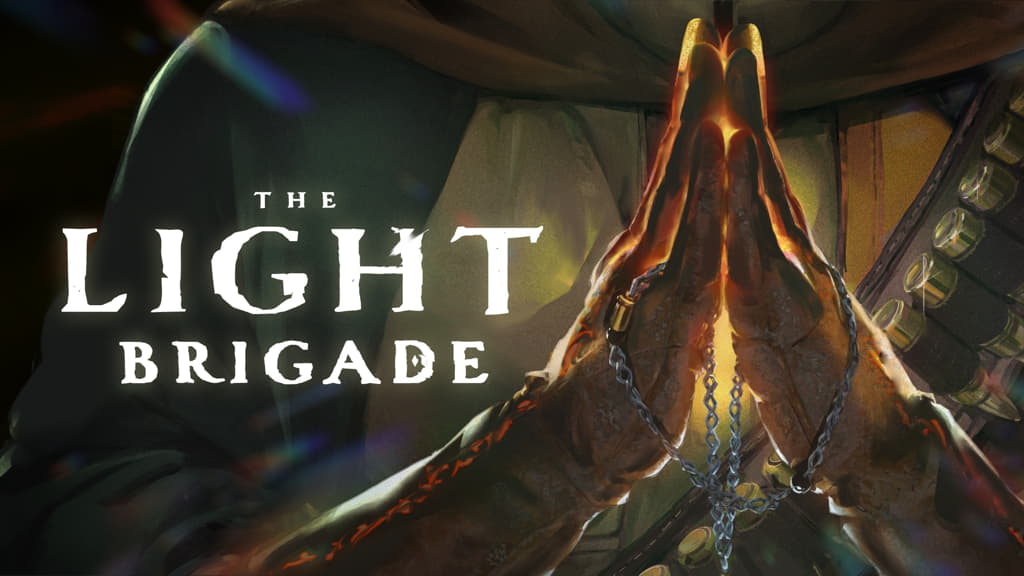 the light brigade logo and artwork