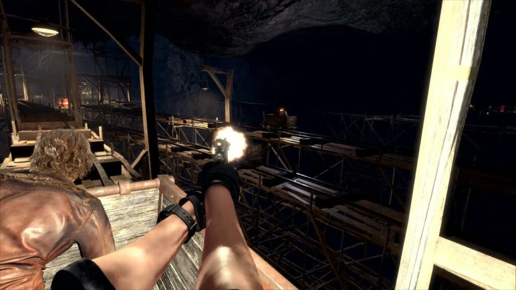 Resident Evil 4 PSVR2 VR Mode screenshot