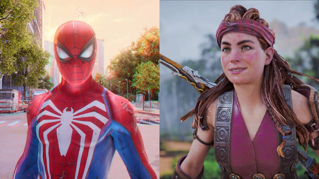 Spider-Man and Aloy